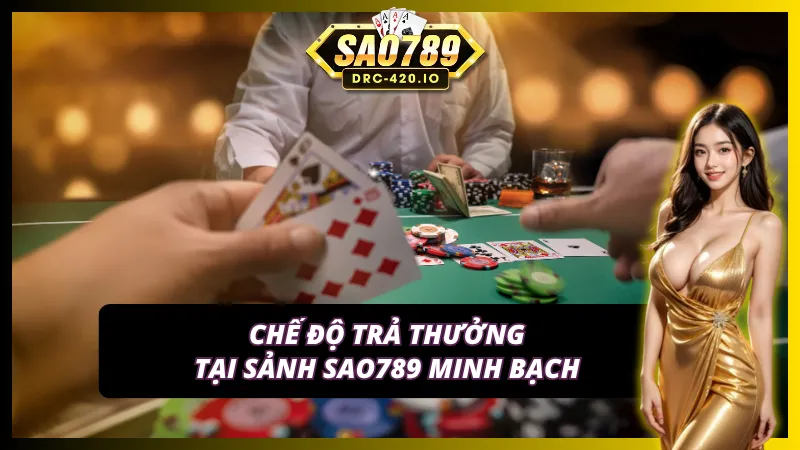 Sảnh Sao789 với việc trả thưởng uy tín